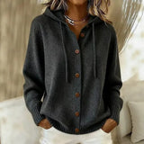 Cardigan à boutons à capuche Goldie™