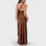 Azura - Robe maxi chic en satin