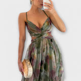 Robe Maxikleid Annai Mesh - Élégante et Sculptante