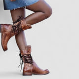 Fabienne | Bottines Western à Lacets