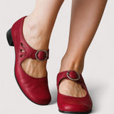 Clara - Talons hauts élégants en simili cuir