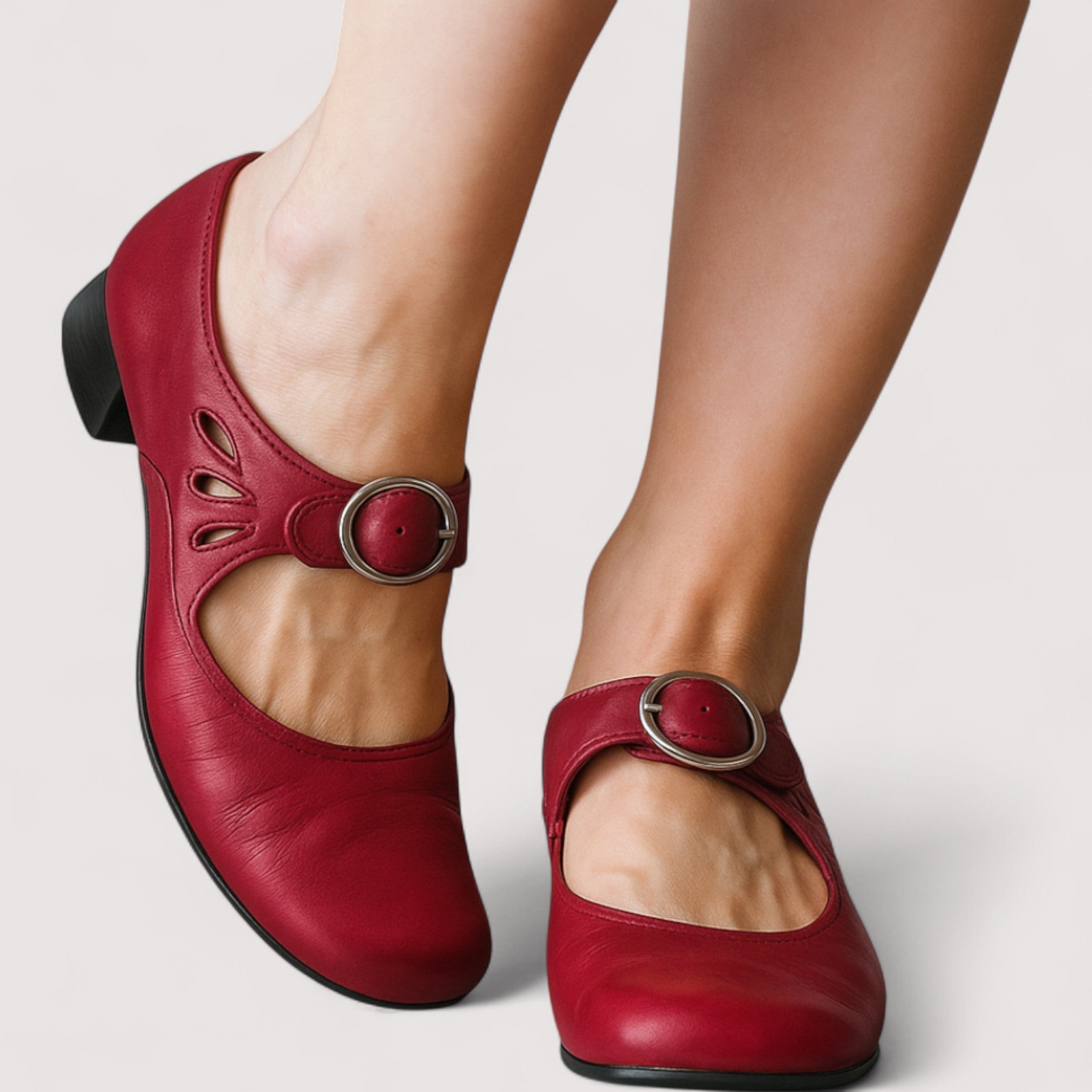 Clara - Talons hauts élégants en simili cuir
