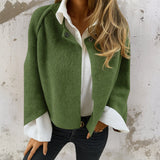 Sylviane | Veste courte effet cachemire