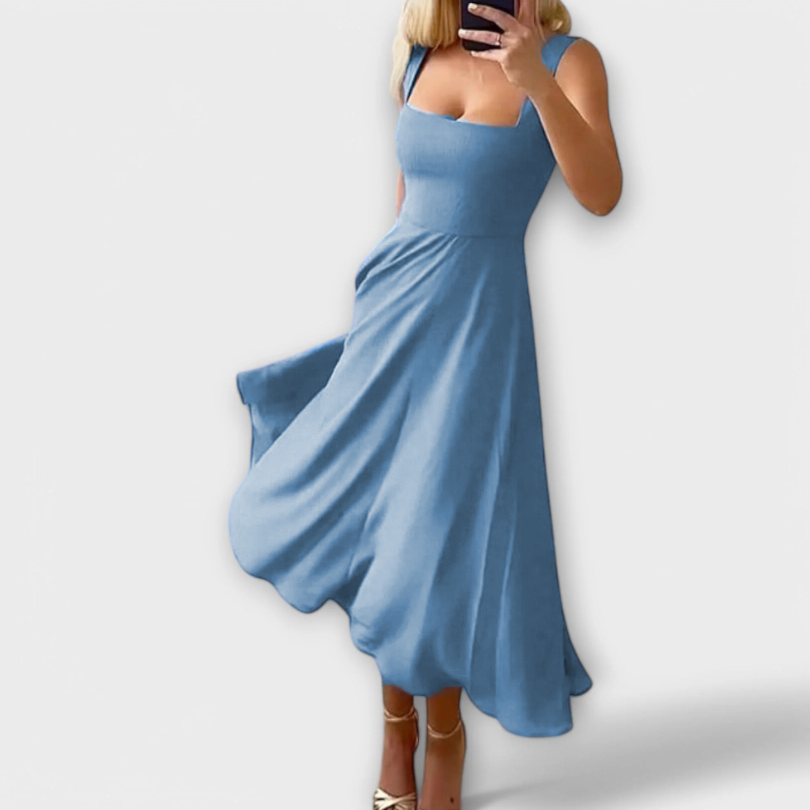 Robe élégante sans manches