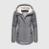 Martine | Parka d'hiver à capuche sherpa