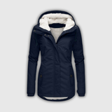 Martine | Parka d'hiver à capuche sherpa