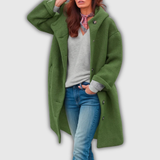Florence | Manteau long à capuche