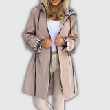Françoise | Manteau à capuche déperlant