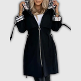 Françoise | Manteau à capuche déperlant