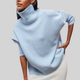 Catherine | Maille torsadée à col roulé Pull
