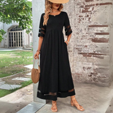 Auris – Robe midi flatteuse