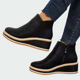 Bottes en cuir orthopédiques