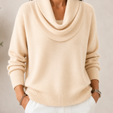 Caralina™ | Pull Tricot Élegant à Col Bateau