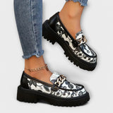 Sandra - Mocassins Retro Élégants