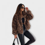 Leonor - Veste léopard