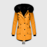 Josiane | Parka capuche fausse fourrure Doudoune