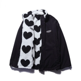 BacioDeluxe | Manteau Cœur Réversible - Collection Unique