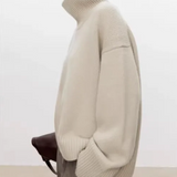 Béatrice | Col roulé en tricot torsadé Pull