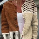 Corinne | Cardigan patchwork pour Femme