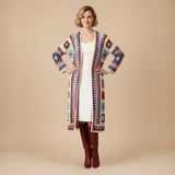 Cardigan Long Boho pour Femmes
