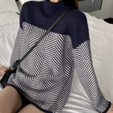 Françoise | Maille torsadée à motif géométrique Pull