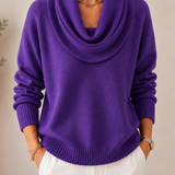 Caralina™ | Pull Tricot Élegant à Col Bateau