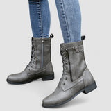 Régine | Bottes Western à Boucle Cuir