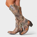 Lieselotte | Bottes Western Rivetées