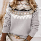 Solange | Pull à motif Fair Isle