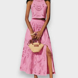 Moema - Ensemble Rosa en Dentelle