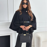 Aline - Manteau Papillon avec Ceinture