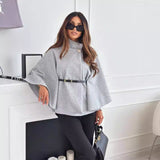 Aline - Manteau Papillon avec Ceinture