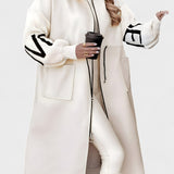 Rosa - Élégant Cardigan-Manteau