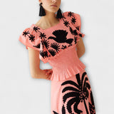 Amy - Robe Palmier Chic