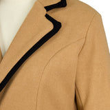 Béatrice | Manteau cintré à double boutonnage Doudoune