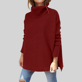 Christine | Col roulé oversize en maille Pull