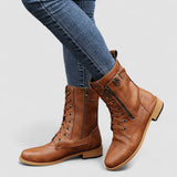 Régine | Bottes Western à Boucle Cuir