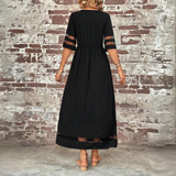 Auris – Robe midi flatteuse