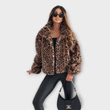 Leonor - Veste léopard