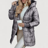 Corinne | Manteau matelassé à capuche