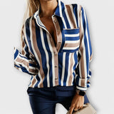 Emily - blouse à rayures décontractée et élégante