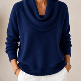 Caralina™ | Pull Tricot Élegant à Col Bateau