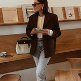 Banbury | Blazer en daim