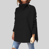 Christine | Col roulé oversize en maille Pull