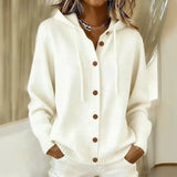 Cardigan à boutons à capuche Goldie™
