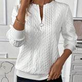 Sylvie | Pull en tricot à fermeture éclair