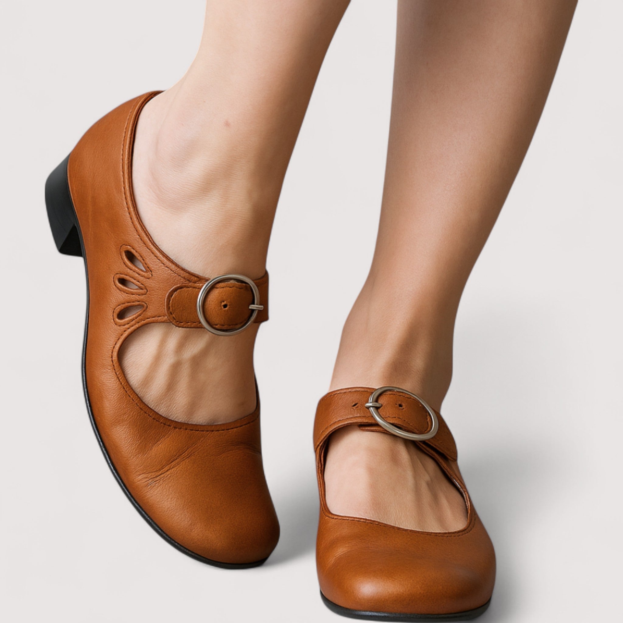 Clara - Talons hauts élégants en simili cuir