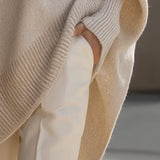 Geneviève | Pull Oversize à Manches Chauve-Souris