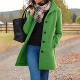 Evelyn | Manteau d'hiver classique avec patte de boutonnage