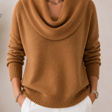 Caralina™ | Pull Tricot Élegant à Col Bateau